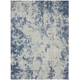 thumbnail image 2 of Nourison Rustic Textures Abstract Grey/Blue 9'3" x 12'9" Area Rug, (9x13), 2 of 8
