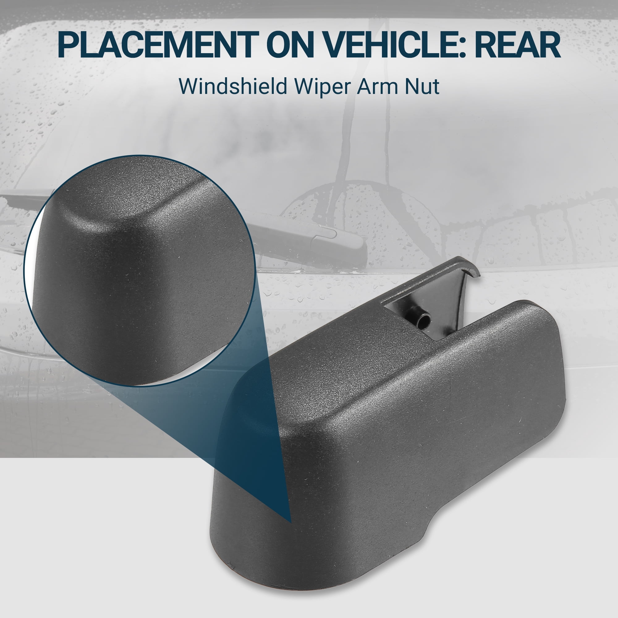 Unique Bargains Rear Wiper Arm Nut Cover for Mazda 3 BJT6-67-395