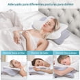 thumbnail image 3 of Almohada Cervical DONAMA Espuma Viscoelástica ergonómica ortopédica para Personas Que Duermen de Lad, 3 of 7