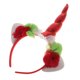 thumbnail image 1 of Decorativo de cuerno de tul flor diadema tela banda para el cabello elegante Halloween Navidad niños adultos accesorios rojo, 1 of 8
