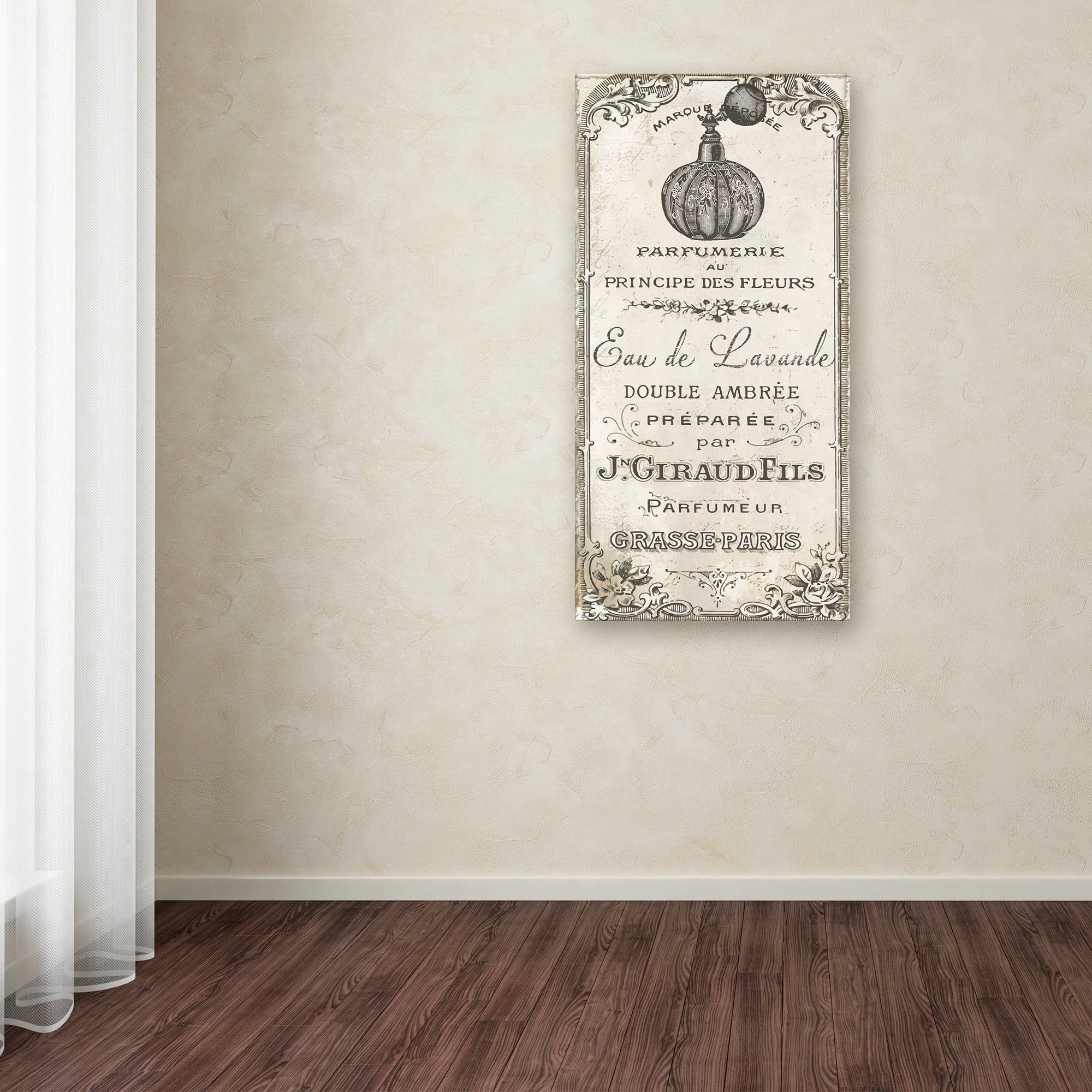 Trademark Fine Art "Signes Francais II" Canvas Art by Color Bakery