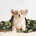 thumbnail image 2 of JUNZAN Waterproof Pet Blanket Dog Blankets, Sunflowers Pattern Printing Super Soft Warm,Urine Proof Washable Pet Blanket, 2 of 5