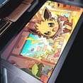 thumbnail image 4 of Alfombrilla de ratón para ordenador portátil, alfombrilla de ratón U-umbreon de Luna Negra XXL, accesorios para juegos P-pokemonS, alfombra para teclado, 4 of 5