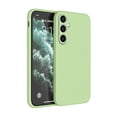 thumbnail image 1 of Simple Phone Case for Samsung Galaxy S23 Plus Ultra FE Funda S23Plus S23Ultra S23FE 5G Soft Liquid Silicon Shockproof Back Cover Green Samsung S23 Ultra, 1 of 6