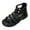 Black, variant on WERYOUNG Girls Sandals Summer Fashion Open Toe Love Heart Roman Princess Shoes Kids Trendy Beach School Sandal,Black,3-3.5 Years