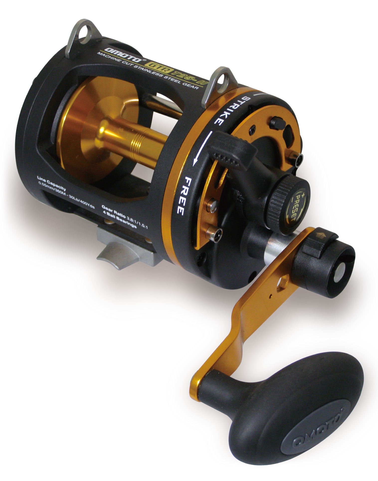 T Ii Omoto Gtr 2 Speed Graphite Lightweight Reel Ocean Trolling Bottom Fishing Walmart Com Walmart Com