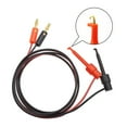thumbnail image 2 of lixuesong 4mm Banana Plug to Electric Hook Clip Test Leads Cable Copper Cores for Electrical Testing and Measurement Accessories, 2 of 3