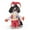 Clown, variant on Small Dog Christmas Costume, Christmas Halloween Pet Clothes, Pet Cosplay Costumes Party Dressing up, Dogs Cats Outfit for Small Medium Dogs Monkey M
