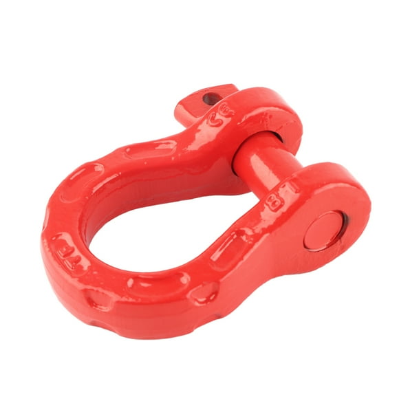Towing Clevis,D Ring Shackle 8T/17637lbs D Ring Shackle Winch Tow Shackle Finest Materials