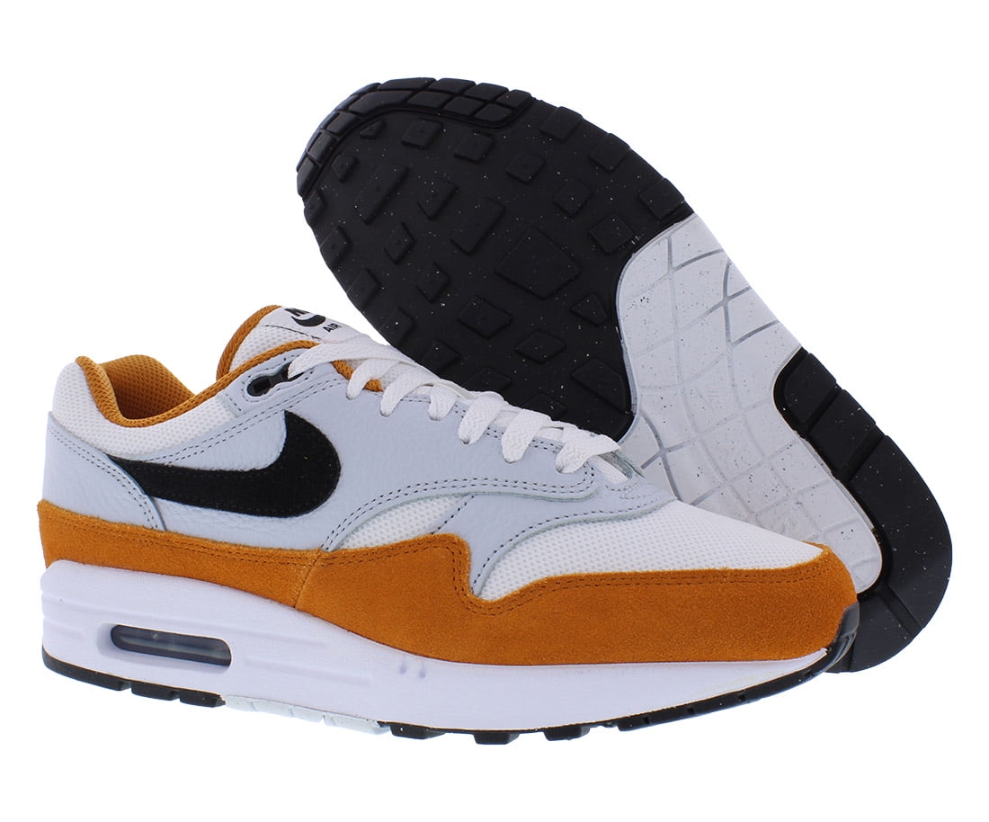 Nike Air Max 1 Mens Shoes Size 10.5, Color: White/Black/Monarch