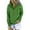 Green, variant on IROINNID Hoodie for Women Winter Casual Button Drawstring Hooded Pullover Basic Versatile Tops,Pink