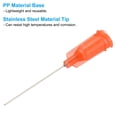 thumbnail image 3 of 24Ga Dispensing Needles, 52PCS 1 Inch Industrial Blunt Tip Dispensing Needle Syringes with Luer Lock Needle for Refilling Liquid Inks Adhesive Glue Oil,Red, 3 of 7