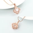 thumbnail image 2 of Cremation Jewelry Heart Urn Necklace for Ashes for Women Memorial Keepsake Simulated Birthstone Pendant for Loved Ones, 2 of 5
