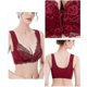 thumbnail image 4 of Front Closure Bra With Floral Lace Lift Stretch 5d Shaping Seamless Bra Push Up Full Coverage Underwear For Big Cup, 4 of 5