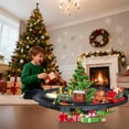 thumbnail image 5 of Loespoir Christmas Tree Hanging Train Set, Rechargeable Animated Decor Christmas Gift, Hanging Ornament Train, Animated Christmas Decor, for Tree Decoration and Festive Display, 5 of 9