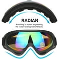 thumbnail image 2 of 2-Pack Snow Sports Goggles Ski Goggles Skate Glasses with UV Protection Windproof, 2 of 4