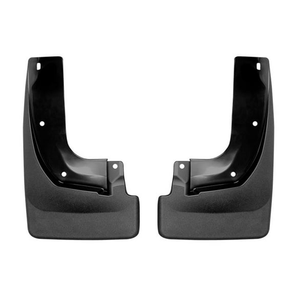 Convient 2021-2023 Kia Sorento Weathertech Boue 110136 Ajustement Direct; Ensemble de 2; Profilé; Sans Logo; Noir; Thermoplastique; Système de Fixation Rapide