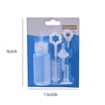 thumbnail image 2 of Pet Bottle Feeding Set - 6 Pieces with Nipples, Syringe, Cleaning Brush for Puppies, Kittens, Small Animals - BPA Free, Easy to Clean, Ideal for Newborn Pets, Daily Feeding, Travel Use, 2 of 5