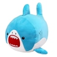thumbnail image 3 of Kid Connection Squish Plush 12"L Shark, 3 of 5