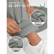 Sweatpants for Women Womens Pants Athletic Open Bottom Running Pants Casual Womens Sweatpants with Pockets Sawvnm Gray M