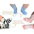 thumbnail image 3 of 7-Pack Cute Animal Baby Socks Non Slip Grip Toddler Kids Sock Newborn Essentials, 3 of 8