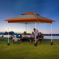 thumbnail image 3 of LAZY BUDDY 12'x12' Pop Up Canopy Tent, Instant Folding Shelter Outdoor Canopy Gazebo Tent for Camping, Party, Picnic, 3 of 10