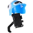 thumbnail image 1 of Bike Phone Holder Motorcycle Mirror Phone Mount Phone Stand Rear Mirror Phone Clamp with Shield, 1 of 2