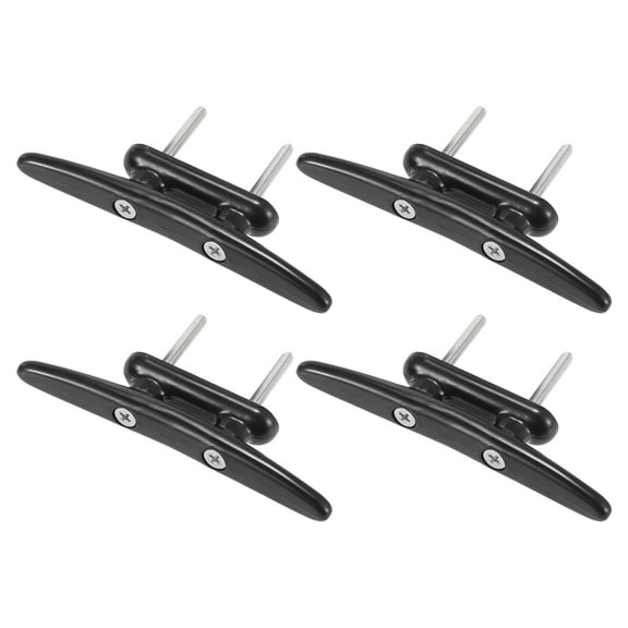 4pcs 5 Inches 128mm Boat Marine Dock Nylon Cleats Kayak Canoe Cleats Mooring Accessories