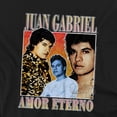 thumbnail image 2 of Juan Gabriel T-Shirt Amor Eterno Unisex Graphic Tee for Men & Women, 2 of 7