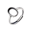 thumbnail image 1 of Qarigey Base de anillo de plata para encontrar DIY, joyería artesanal, accesorio de repuesto para artesano profesional casero Ropa, zapatos y accesorios Miscelánea Qarigey AP015548-01, 1 of 6