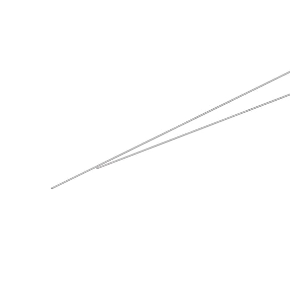 Uxcell 0.5mm x 0.1mm x 300mm 304 Stainless Steel Capillary Tube for Industry, 2Pack