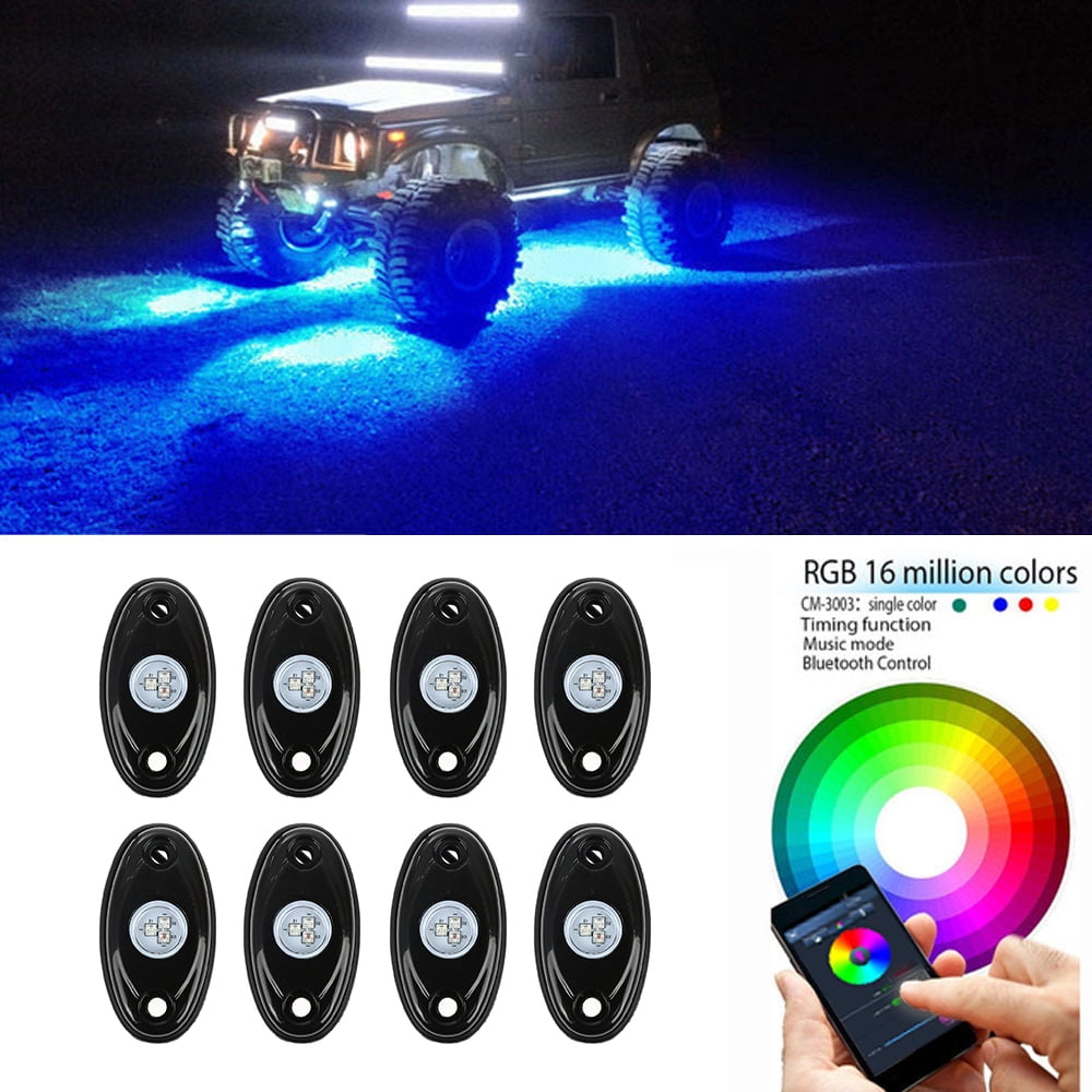 LEDMIRCY LED Rock Lights White 20PCS Kit for JEEP Off Road Truck RZR Auto Car Boat ATV SUV Waterproof High Power Neon Trail Rig Lights Shockproof/Pack of 20,White LEDMIRCY LED Rock Lights White 20PCS Kit for JEEP Off Road Truck RZR Auto Car Boat ATV SUV Waterproof High Power Neon Trail Rig Lights Shockproof/Pack of 20,White