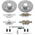 thumbnail image 3 of PowerStop Front Z26 Street Warrior Carbon-Fiber Ceramic Brake Pad and Drilled and Slotted Rotor Kit Fits: BMW Select Models K933-26, 3 of 9
