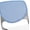 White Seat, Peri Blue Back, variant on KFI Studios KOOL 4 Seat Reception Bench, White Seat, Black Back