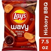 Lay's Barbecue Wavy Potato Chips - 7.5 oz