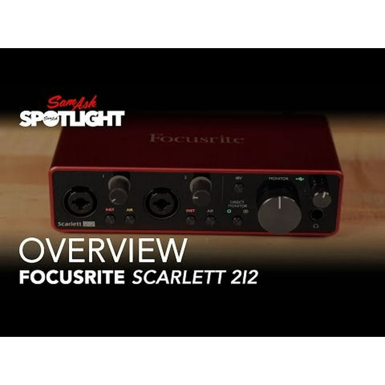 Scarlett 2i2 3rd Gen - Walmart.com