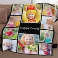 thumbnail image 4 of Personalized Blankets and Throws Photo Blanket Customized Using My Own Photos Customized Blanket Collage Blanket Customized Blankets, 4 of 5