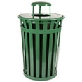thumbnail image 6 of Witt Industries M3601-DT-BN Receptacle with dome top lid and plastic liner- brown, 6 of 6
