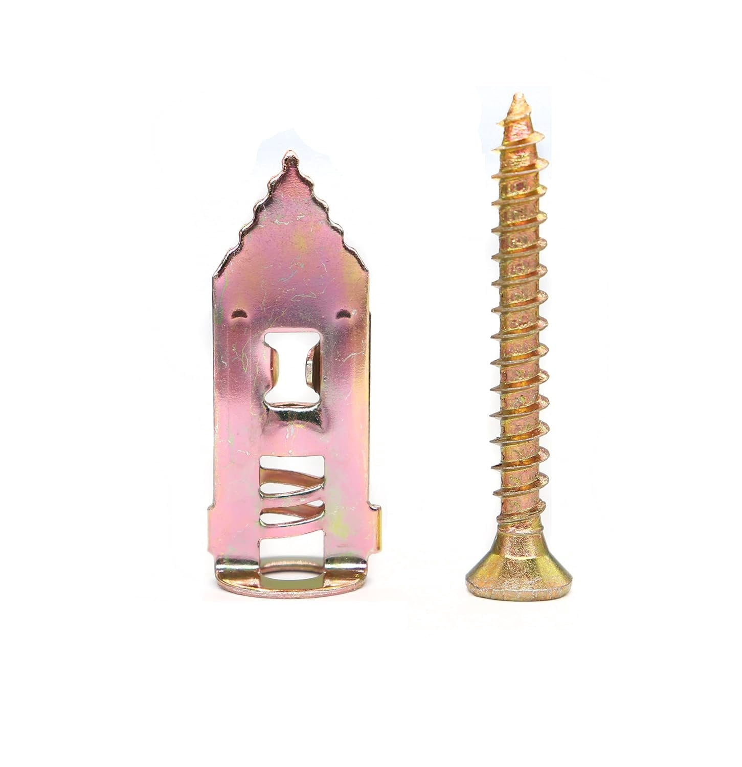 220 count Drywall Self-Drilling Anchors Screws Kit, No Drill Holes in Wall,  for TV, Shelf Straps, Cabinet & Decoration