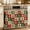 Green, Red, Beige, variant on Oven Skirt Curtain for Kitchen 24x32 Inch, Vintage Checkered Christmas Oven Curtain with 8 Ribbon Ties & Ruffle Trim, Stove Skirt Curtain Dishwasher for Cabinets Xmas Snowman Snowflake Poinsettia