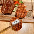 thumbnail image 3 of Creative Steak Design Air pods Cover, Cute Fresh Food Wieless Headset Protective Case, Soft Silicone Anti-Scratch Shockproof Accessories Compatible with Airpods 1 & 2 Carabiner, 3 of 8