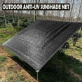 thumbnail image 3 of 70% Black Shade Cloth,Outdoor Sunblock Shade Cloth with Grommets, 6.5x13 ft Garden Shade Cover from Sun for Plant, Greenhouse, Pergola, 3 of 8