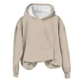 thumbnail image 4 of Bovemsi Sweatshirt for Women Women's Print Fashionable Casual Round Neck Long Sleeve Hooded Comfort Hoodie, 4 of 4
