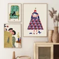 thumbnail image 5 of Pósteres de TV Girl, impresiones de papel Kraft retro, póster vintage de Lovers Rock, pintura artística para pared, estudio, hogar, sala de estar, imagen decorativa, 5 of 5