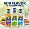 thumbnail image 6 of (6 pack) Kraft Creamy Italian Dressing, 16 fl oz Bottle, 6 of 14