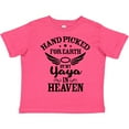 thumbnail image 3 of Inktastic Handpicked for Earth By My Yaya in Heaven with Angel Wings Boys or Girls Toddler T-Shirt, 3 of 5