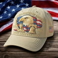 thumbnail image 4 of USA 250th Anniversary Baseball Cap – Patriotic Hat with Bald Eagle Print, Adjustable Commemorative Independence Day Gift for Men & Women, 4 of 5