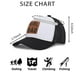 thumbnail image 4 of Gorra Dad Trucker Negra con Parche de Cuero y Correa Ajustable, 4 of 4