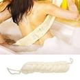 thumbnail image 3 of Happy Date Long Loofah for Shower,1 Pack Stretchable Braided Loofahs Sponge, Mesh Back Scrubber for Bath, Sponge Exfoliating Body Scrub for Men and Women, 5 Colors, 3 of 7