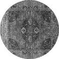 thumbnail image 1 of Ahgly Company Indoor Round Oriental Gray Industrial Area Rugs, 7' Round, 1 of 4